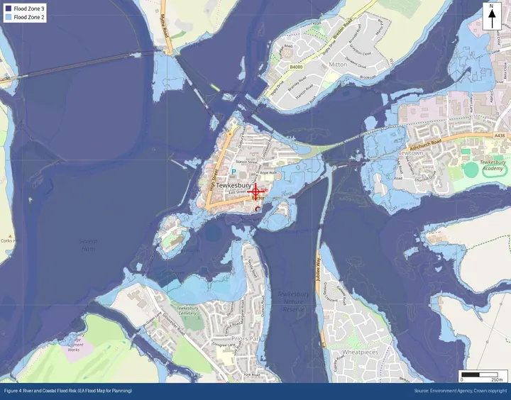 Figure 4 · River flood zones